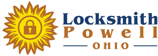 Locksmith Powell Ohio logo — mobile locksmith serving Powell, Delaware, Sunbury and Lewis Center Ohio